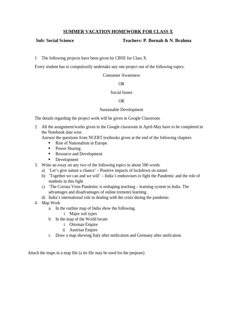 Class 10 SST | PDF