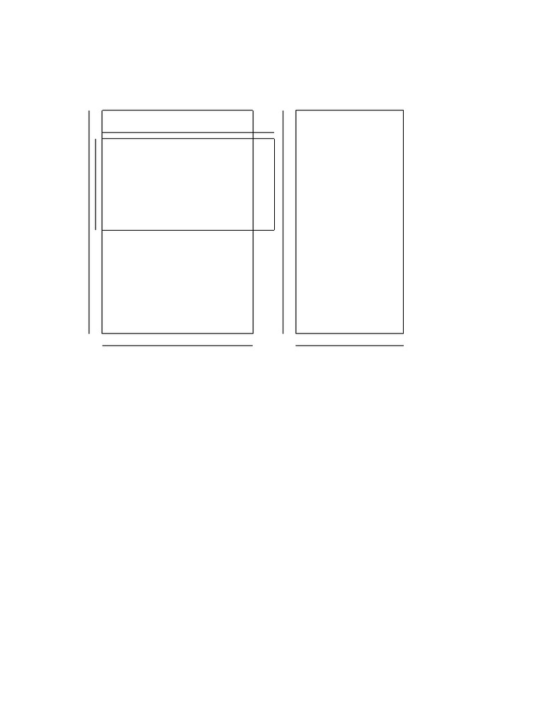 Cable Gym Machine Engineering Drawing | PDF