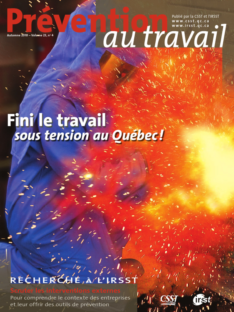 CSST Normes Pour Les Travaux Sous Tension | PDF | Québec