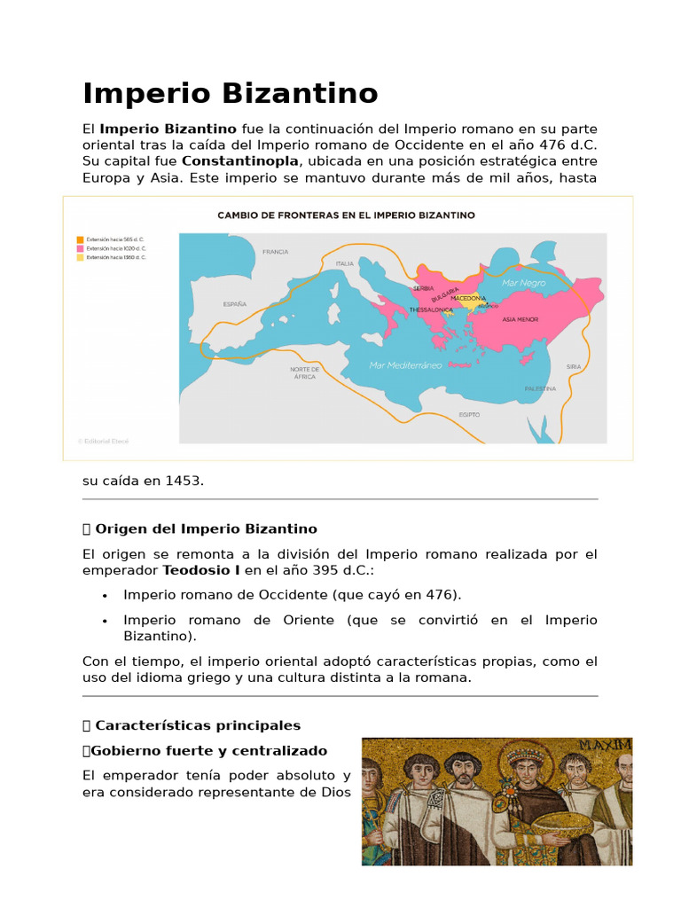 Imperio Bizantino | PDF | imperio Bizantino | imperio Romano