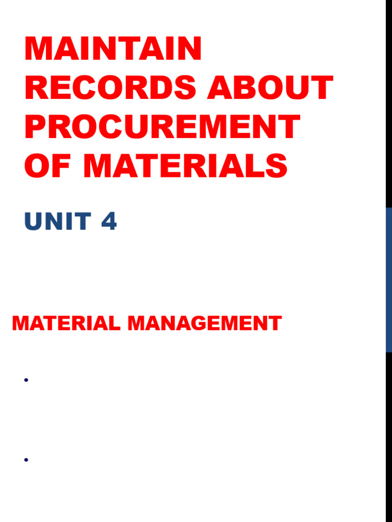 Unit 4 | PDF