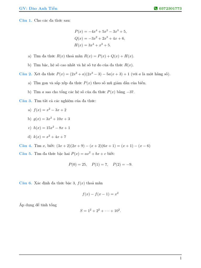 Toan THCS | PDF