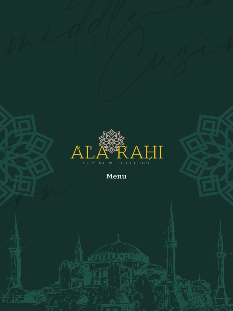Ala Rahi Menu Dec 2025 | PDF