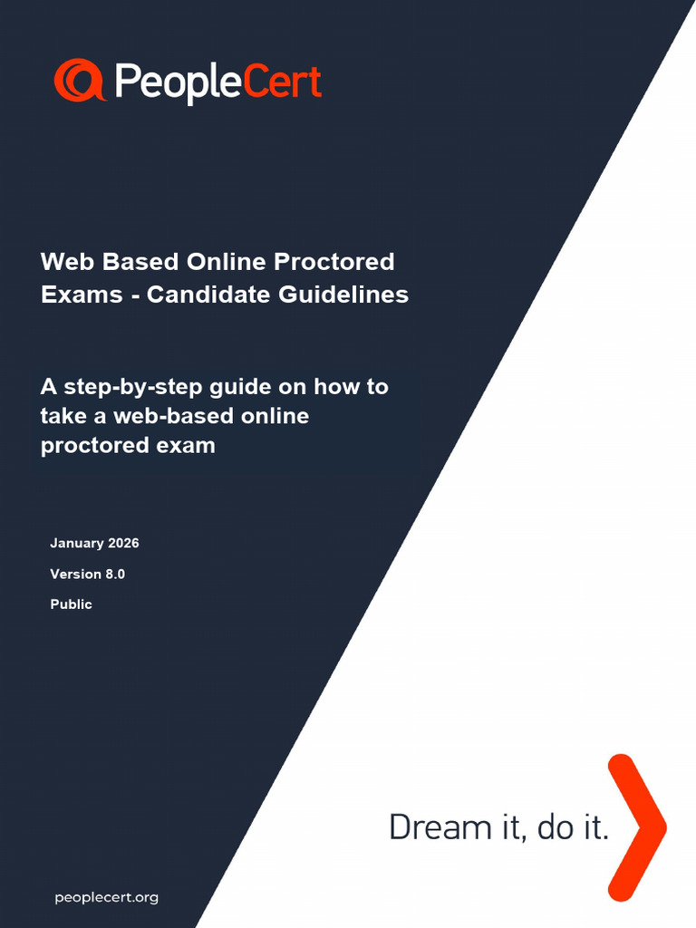 ECS WI 26 10 Web Based Online Proctored Exams Candidate Guidelines ...