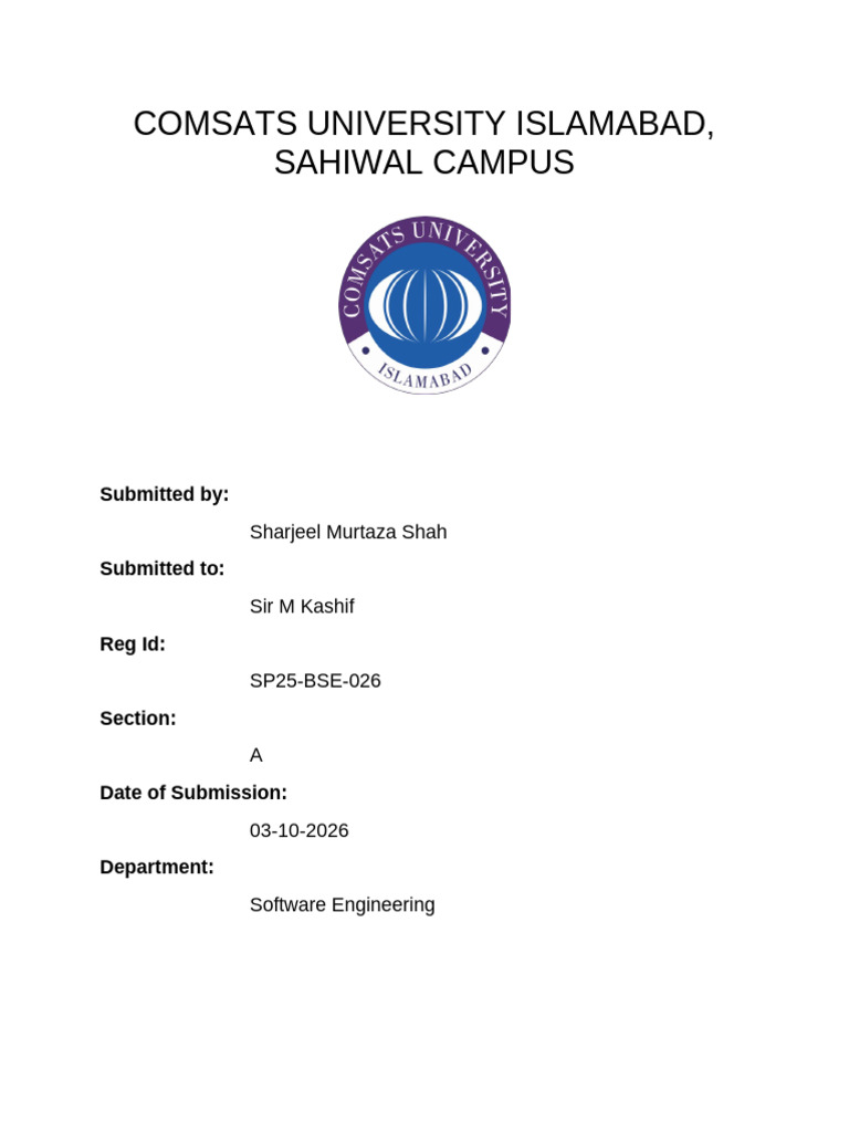 DLD Lab 5 Tasks Sp25-Bse-026 | PDF