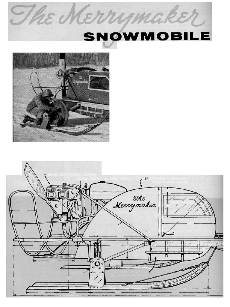 Snowmobile | PDF | Trailer (Vehicle) | Pipe (Fluid Conveyance)