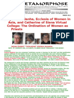 Download Virginia Saldanha-ecclesia of Women in Asia and Catherine of Siena Virtual College-feminist Theology and the Ordination of Women Priests by Francis Lobo SN101600089 doc pdf