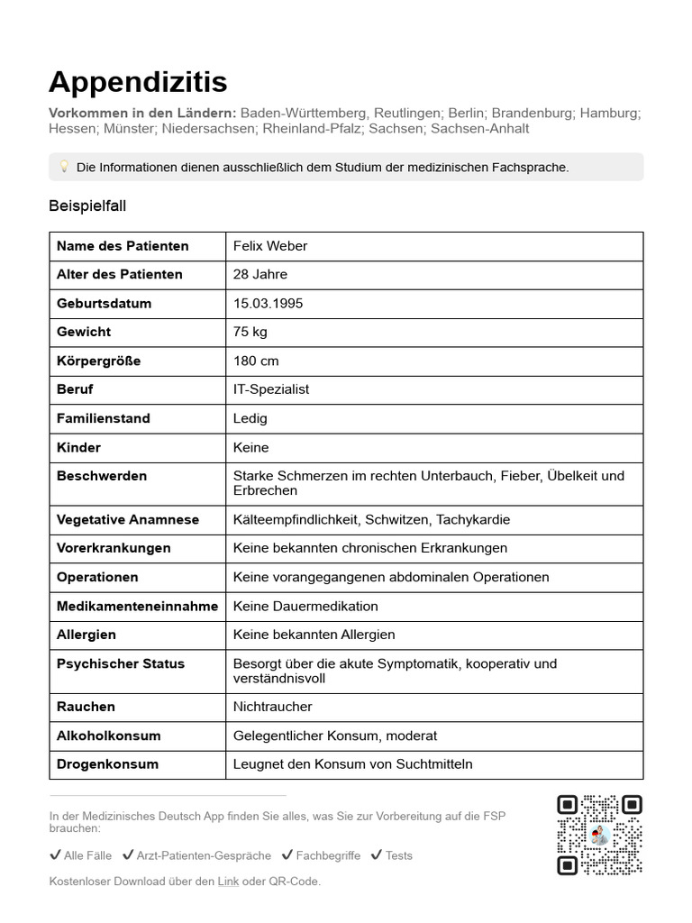 Appendizitis en | PDF