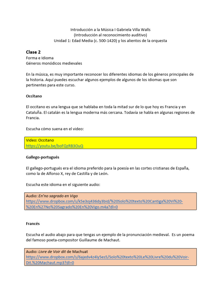 Clase 2b Idiomas | PDF