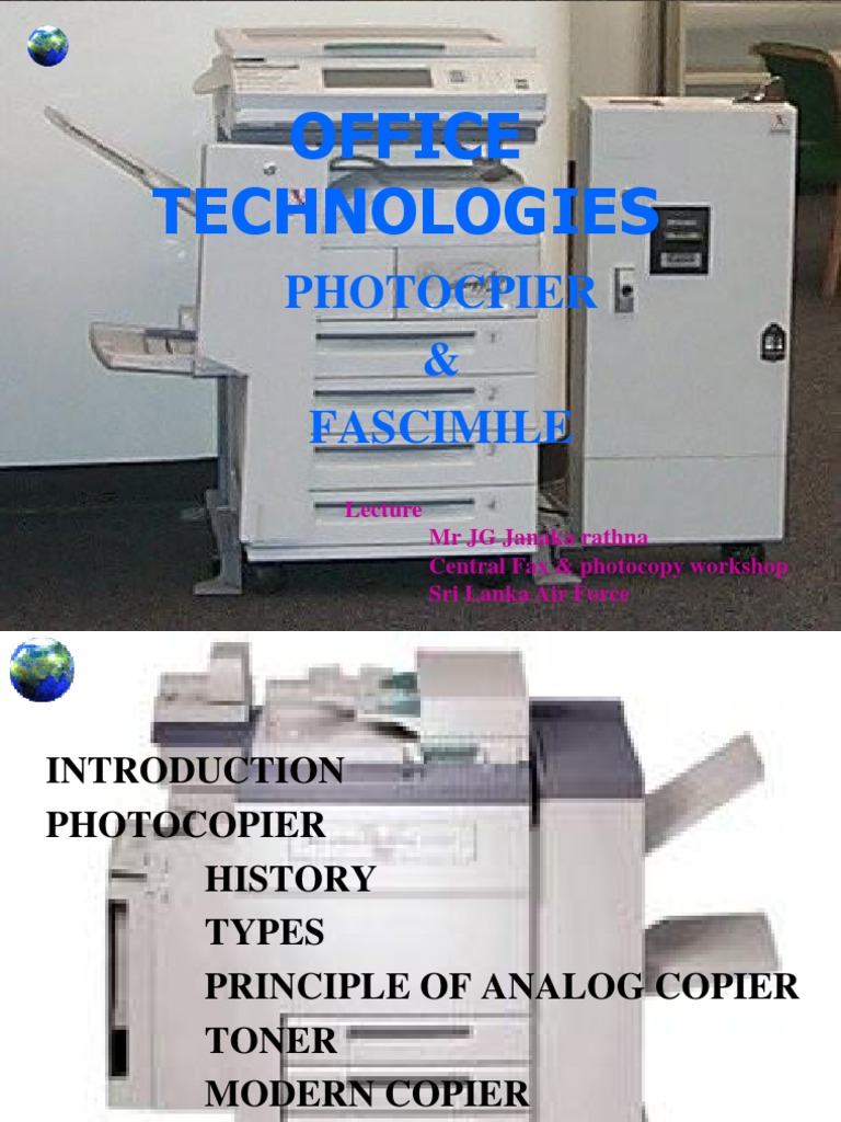 How Photocopier Works Photocopier Office Equipment