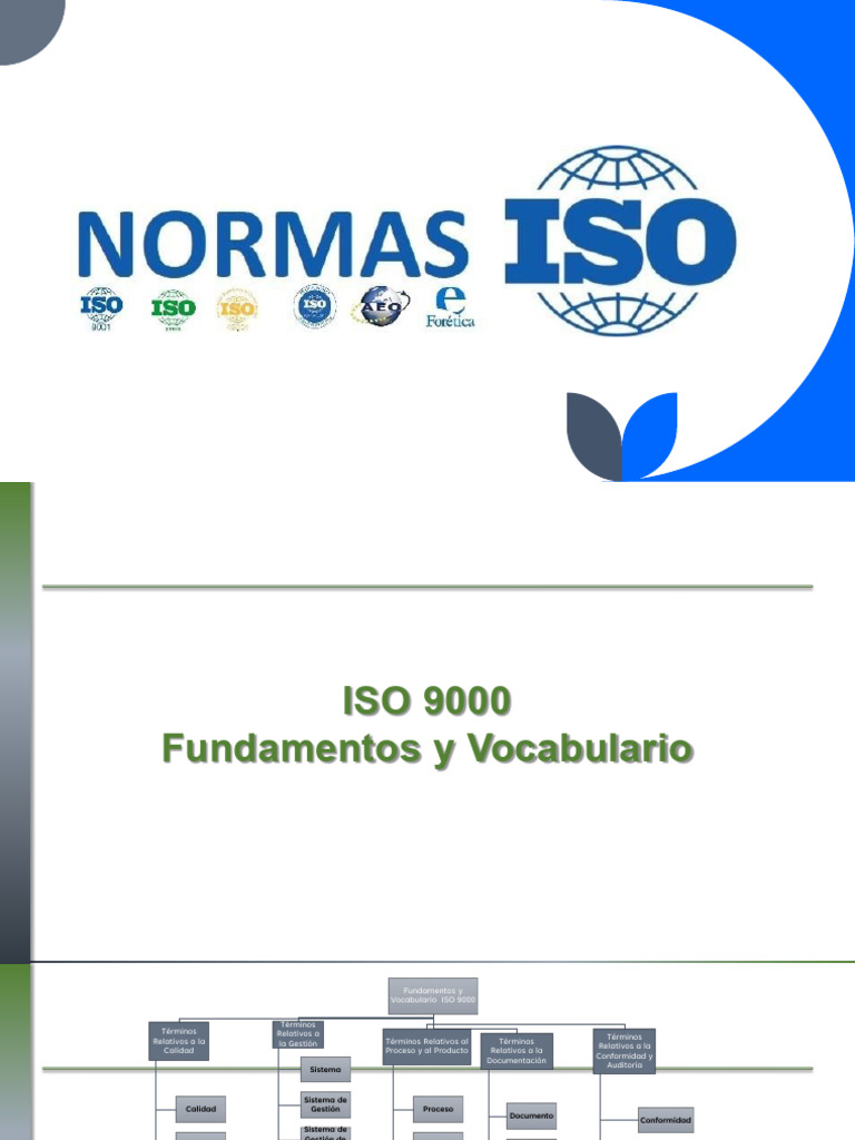 2-Normas ISO-Vocabulario | PDF | Calidad (comercial) | Auditoría