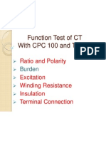 Function Test of CT