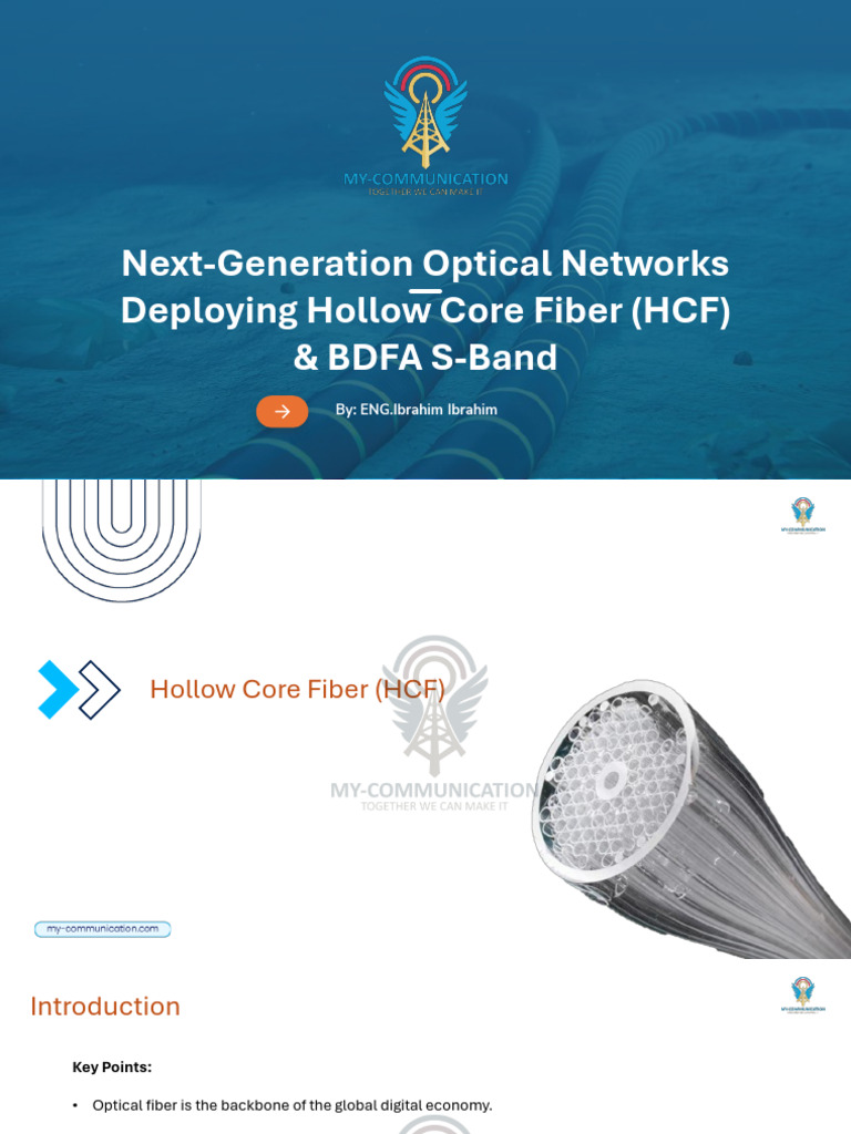 Hollow Core Fiber (HCF) | PDF