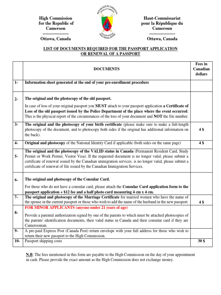 How To Submit A Passport Application | PDF | Passport | Identity Document