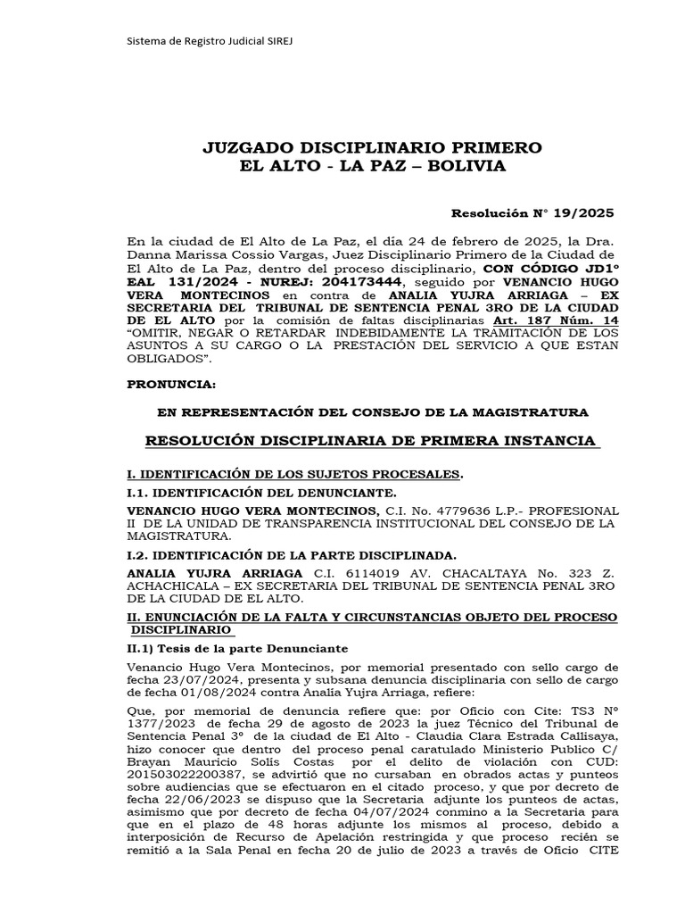 Poiouuythbnkbhj | PDF | Caso de ley | Debido al proceso