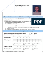 IBM Employment Application Form V4.0 Wef 05MAR2012