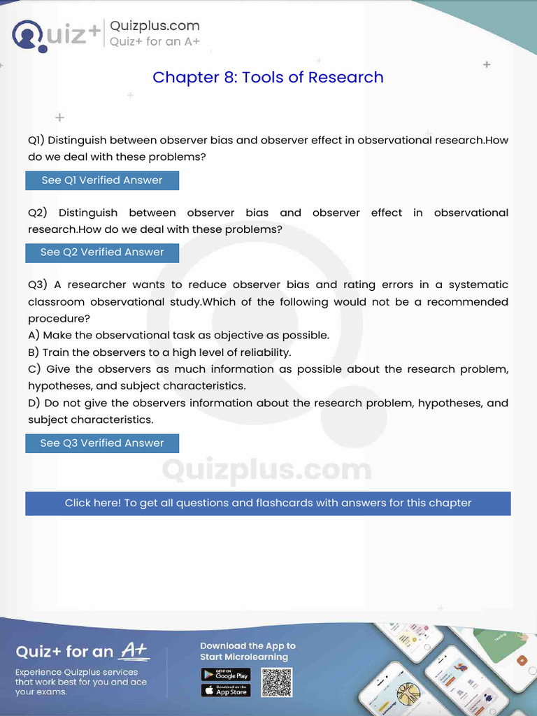Distinguish Between Observer Bias and Observer Effect in Observational ...