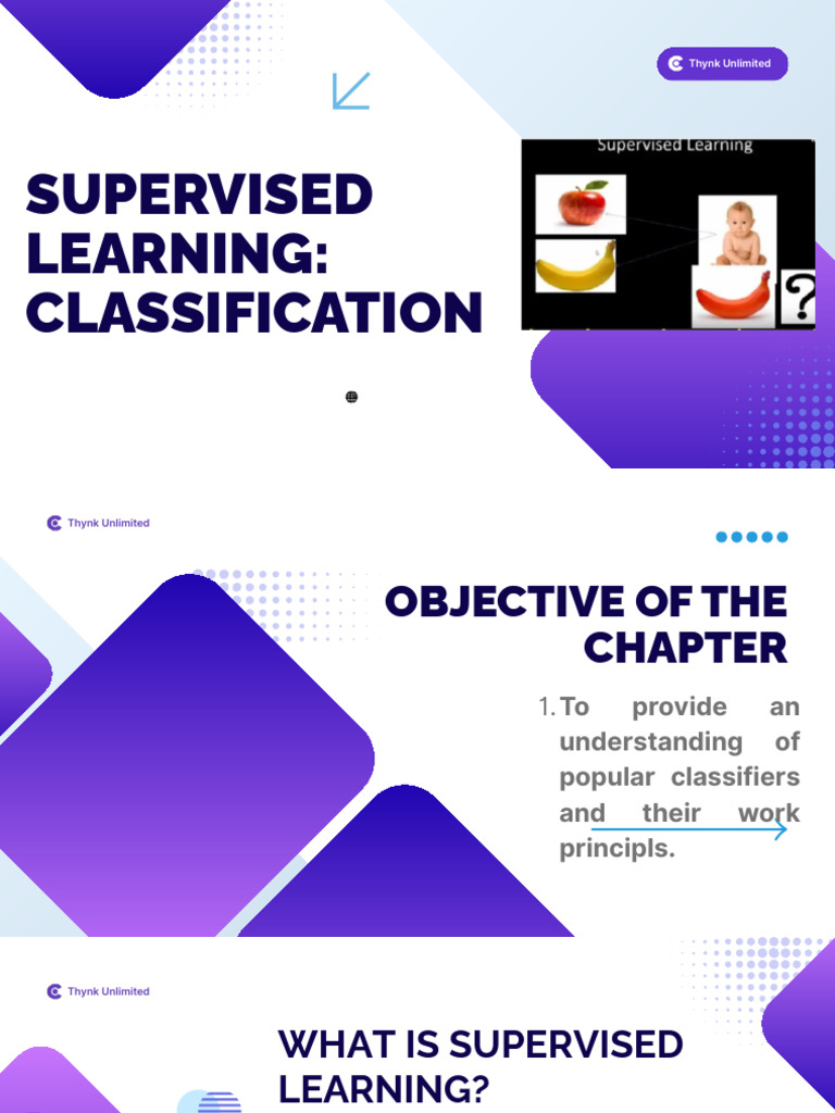Supervised Learning Classification | PDF | Support Vector Machine ...