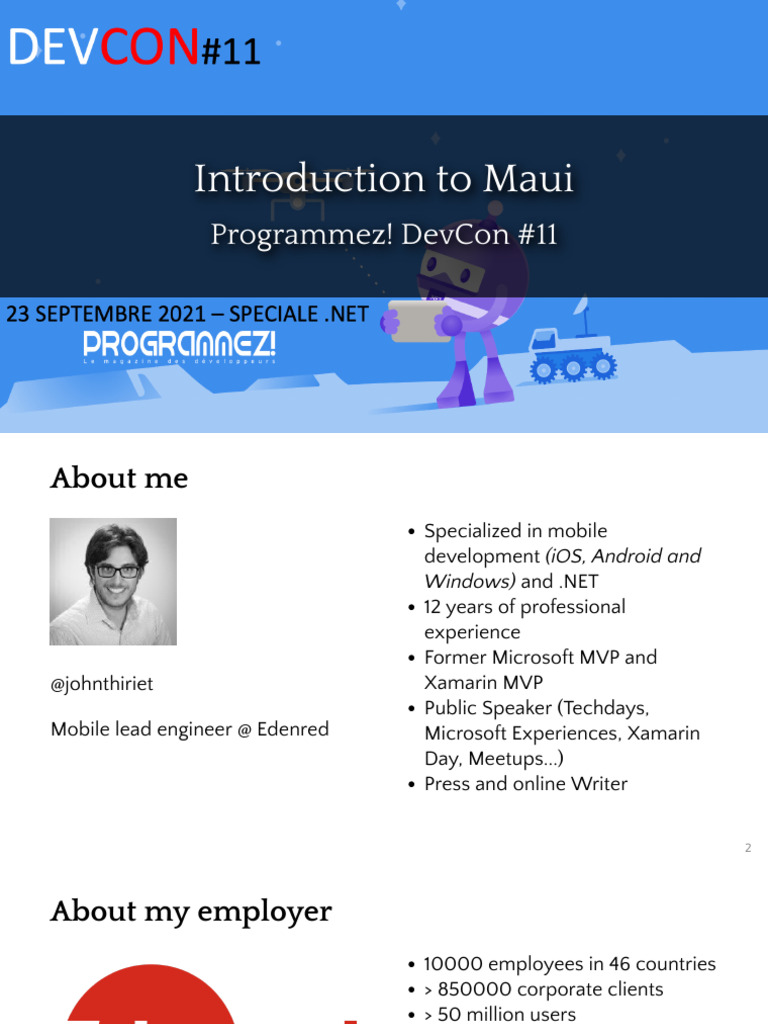 MAUI | PDF | Xamarin | Mobile App