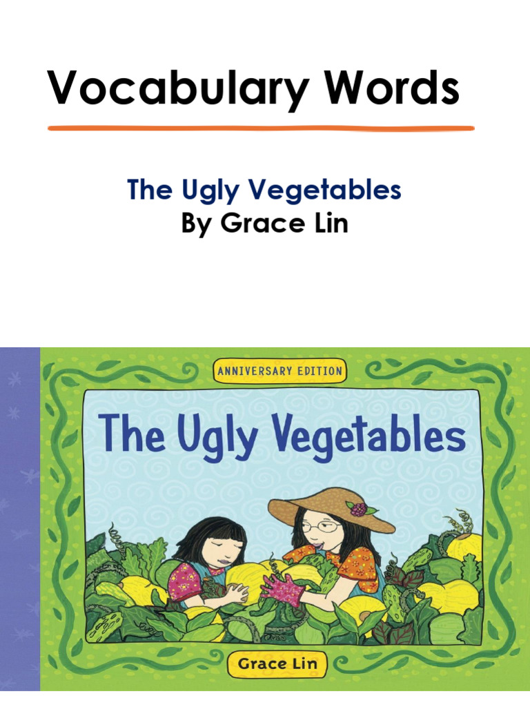 Vocabulary - The Ugly Vegetables | PDF