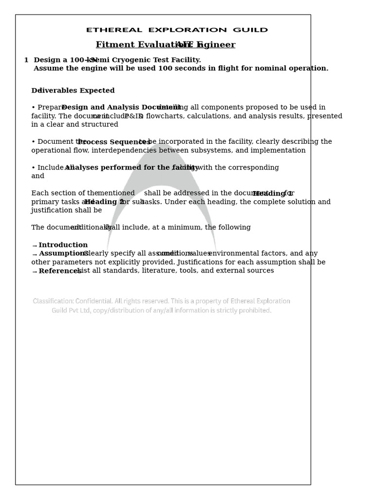 Problem Statement - AIT Engineer | PDF
