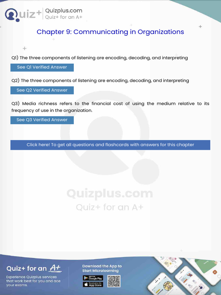 The Three Components of Listening Are Encoding Decoding and ...