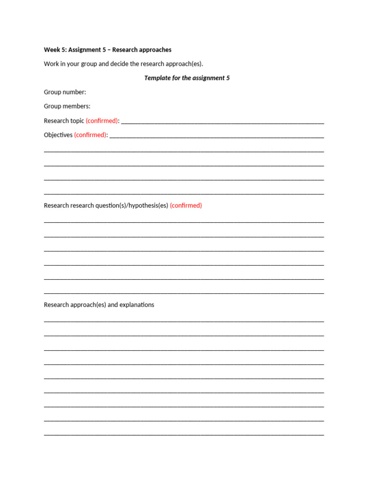 Week 5 Assignment | PDF