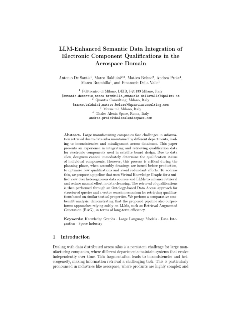 LLM-Enhanced Semantic Data Integration of Electronic Component ...