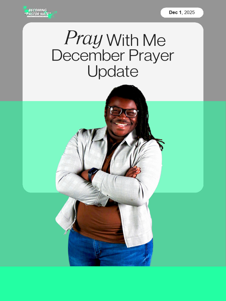December Prayer Update PDF | PDF