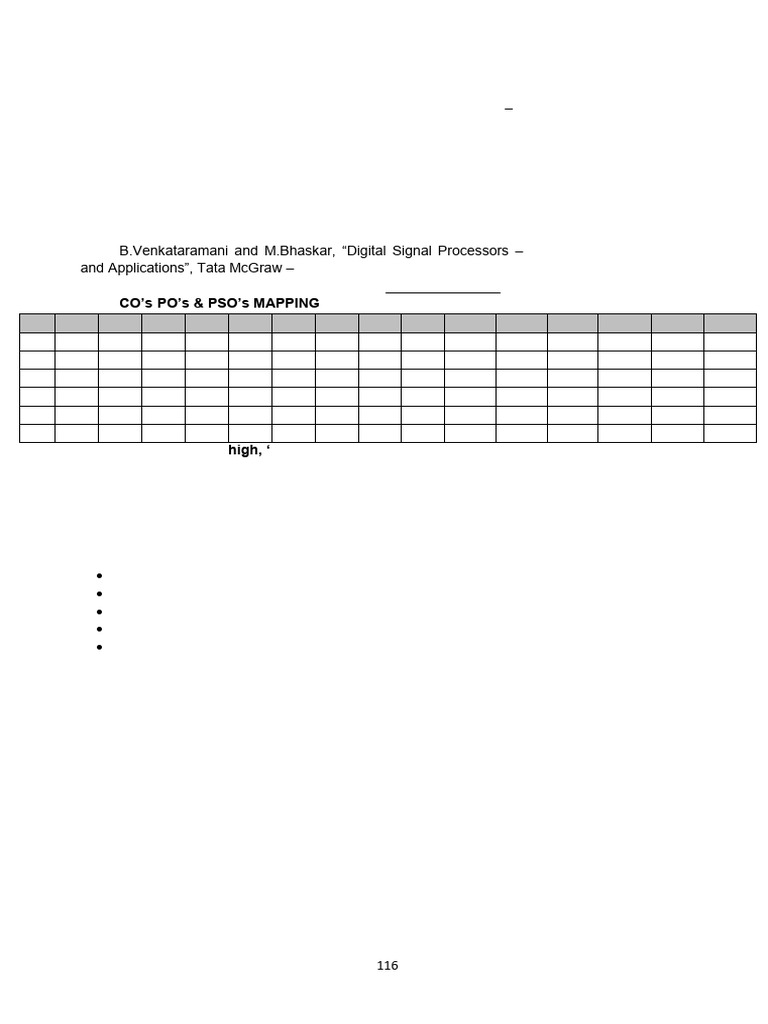 Computer Vision Syllabus | PDF