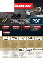 Carrera Slot Cars - Ersatzteile, Spare Parts, Pièces de Rechange - Catalogue / Katalog 2006-2007