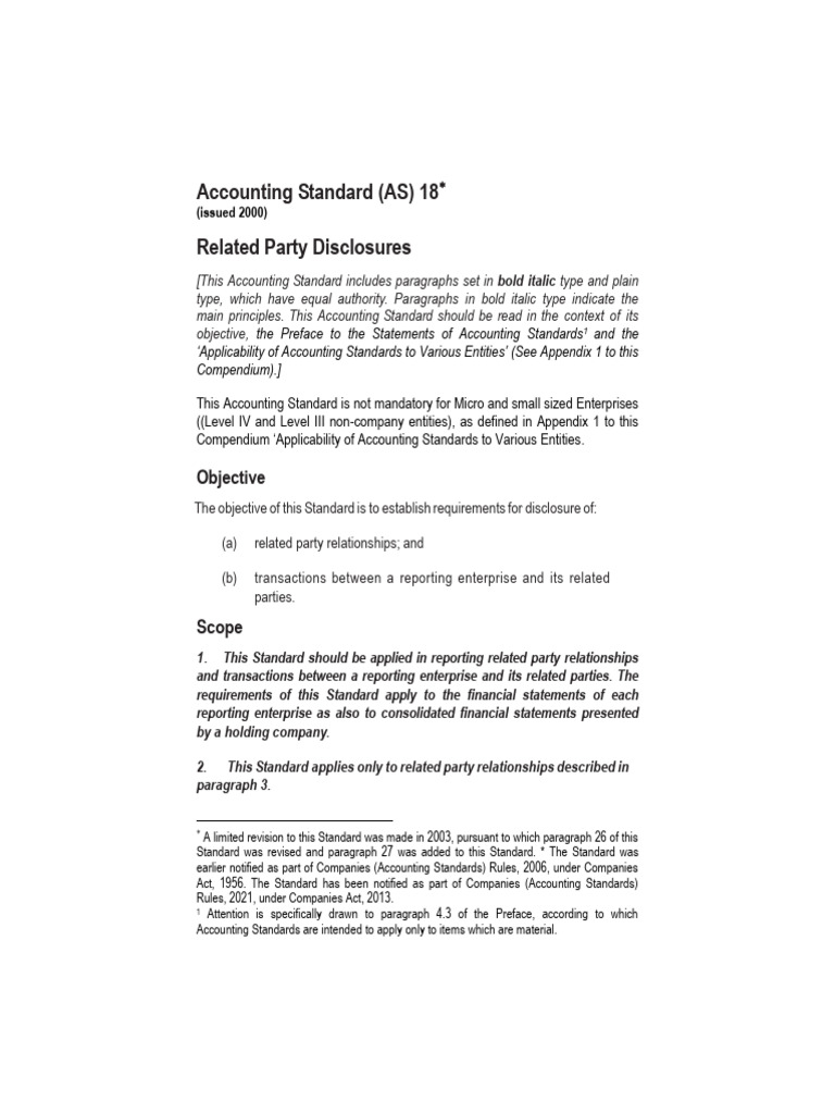 As 18 | PDF | Subsidiary | Debt