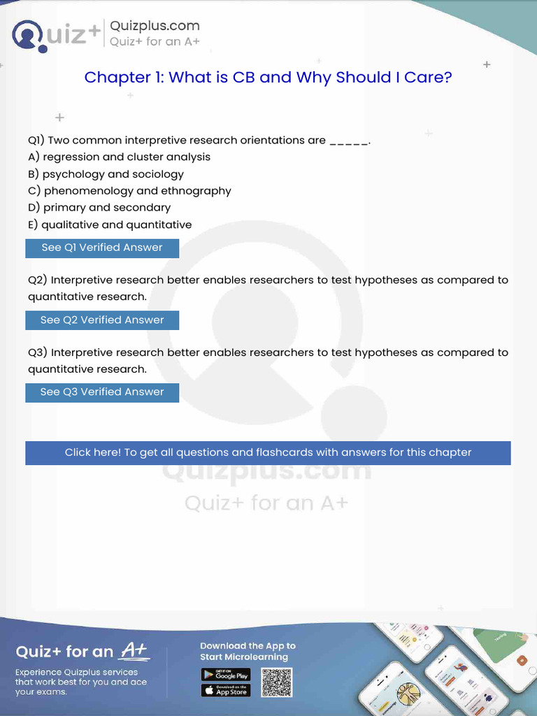 Two Common Interpretive Research Orientations Are | PDF | Attitude ...