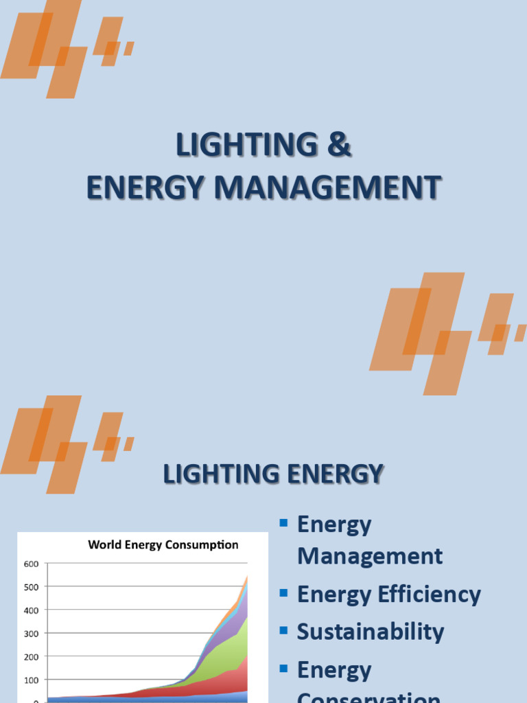 Lighting & Energy Management | PDF | Lighting | Compact Fluorescent Lamp