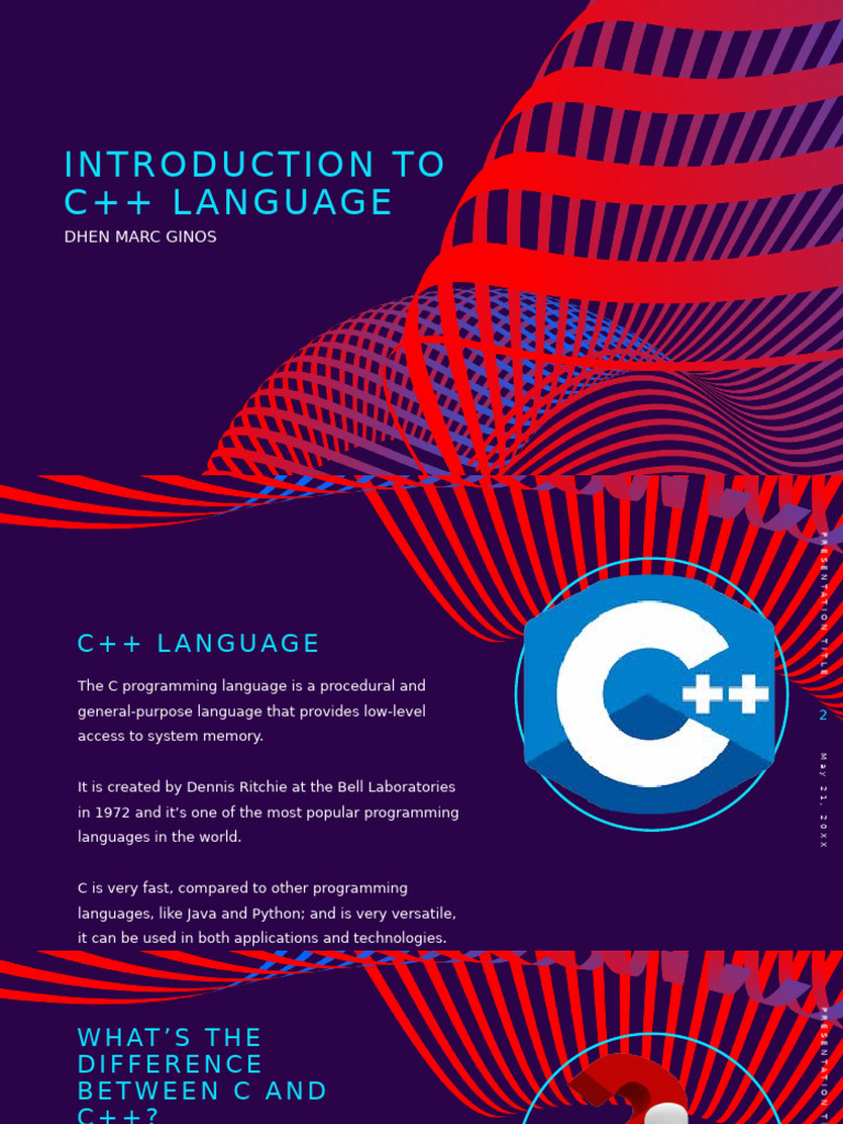Introduction To C Language | PDF | Control Flow | Data Type