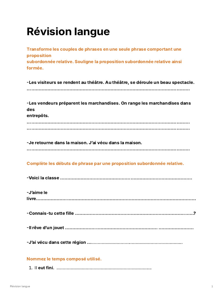 Rvision Langue Oubayd | PDF | Linguistique | Syntaxe