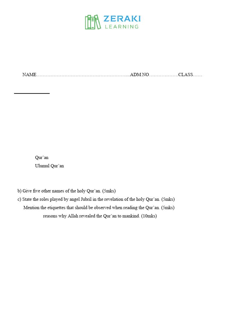 I.R.E. - I.R.E Form 1 - Question Paper | PDF