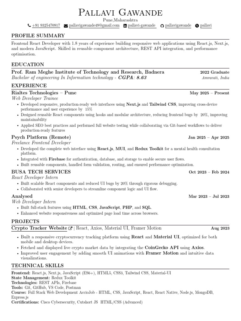 Jake S Resume | PDF | Web Application | Software Engineering