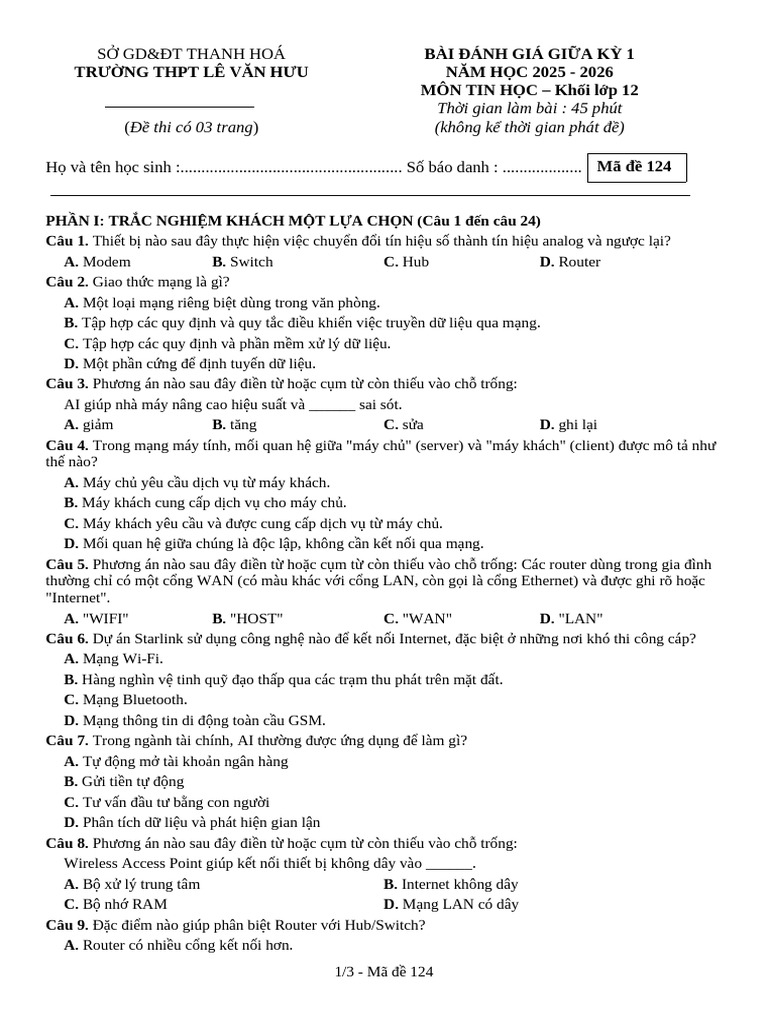 De 124 | PDF