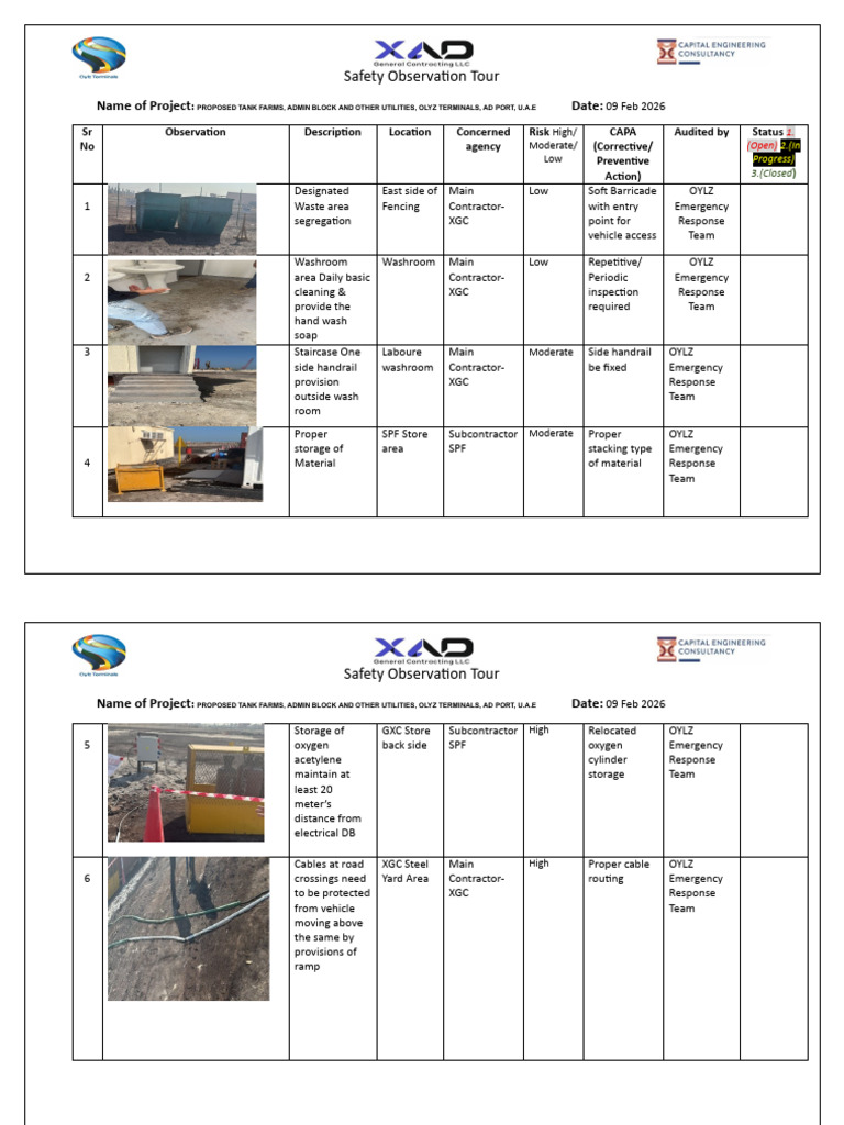 Site Observation Report | PDF