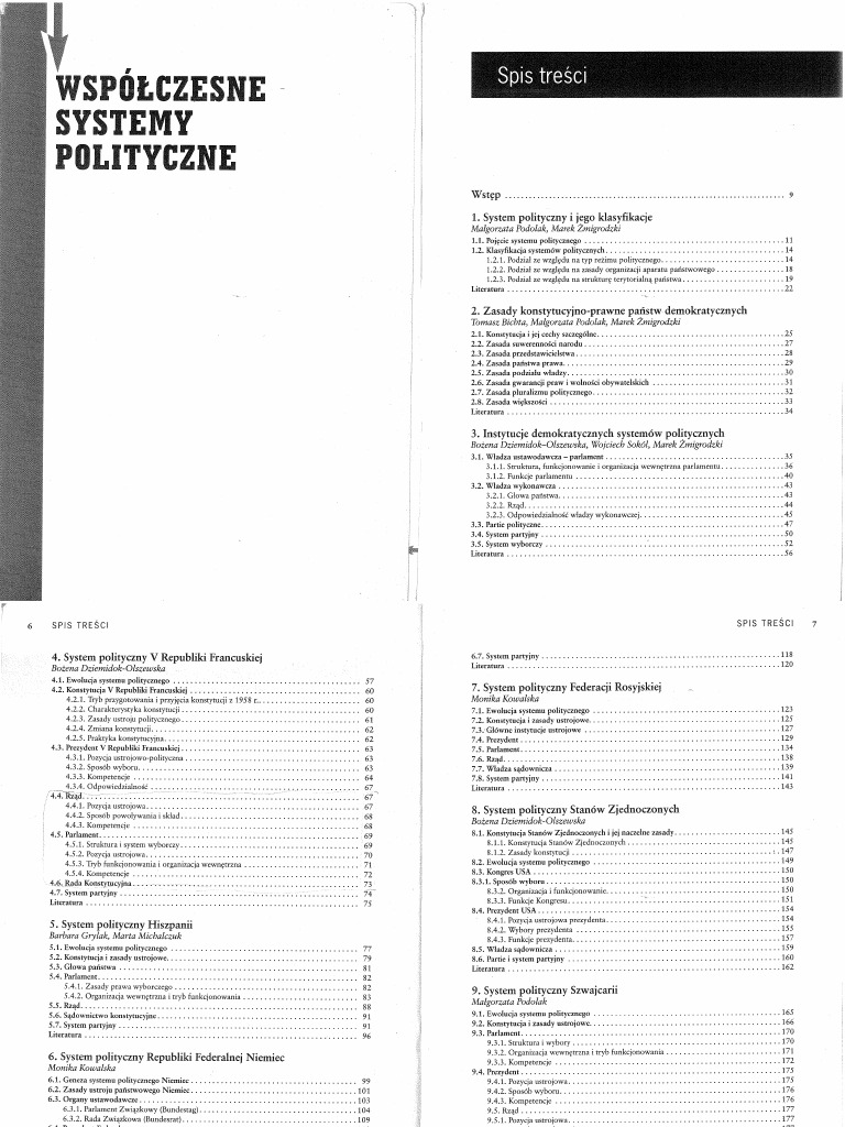 Systemy Polityczne | PDF