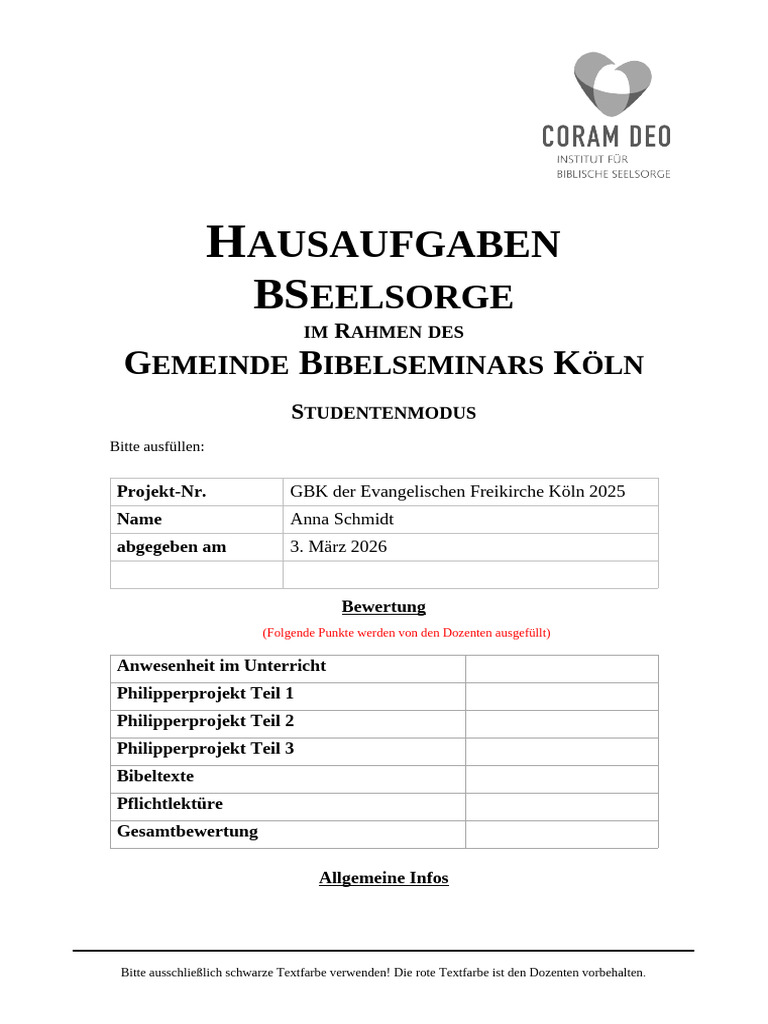Hausarbeit Vorlage 2025 | PDF