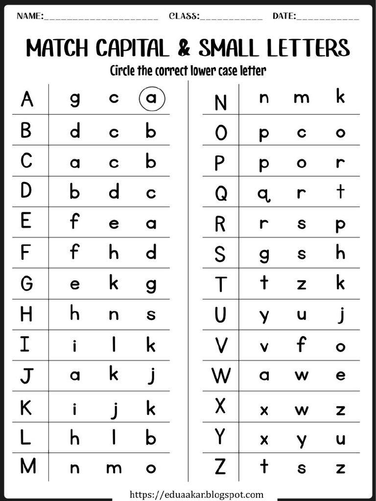 Circle Alphabet | PDF