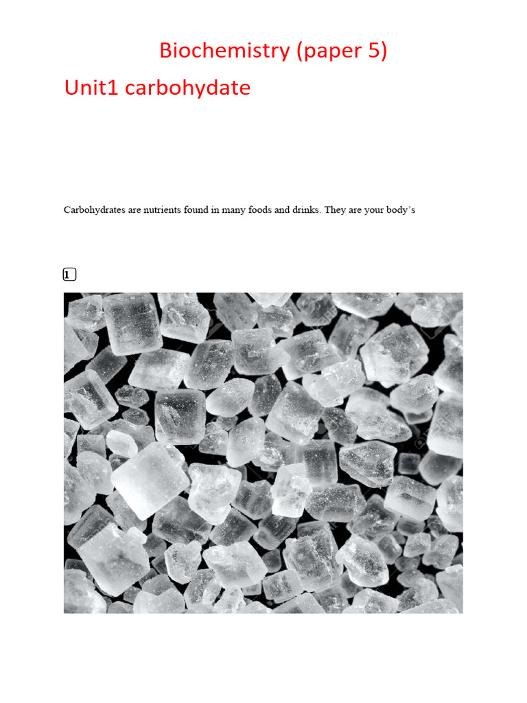 Biochemistry Paper 5 | PDF | Lipid | Polysaccharide