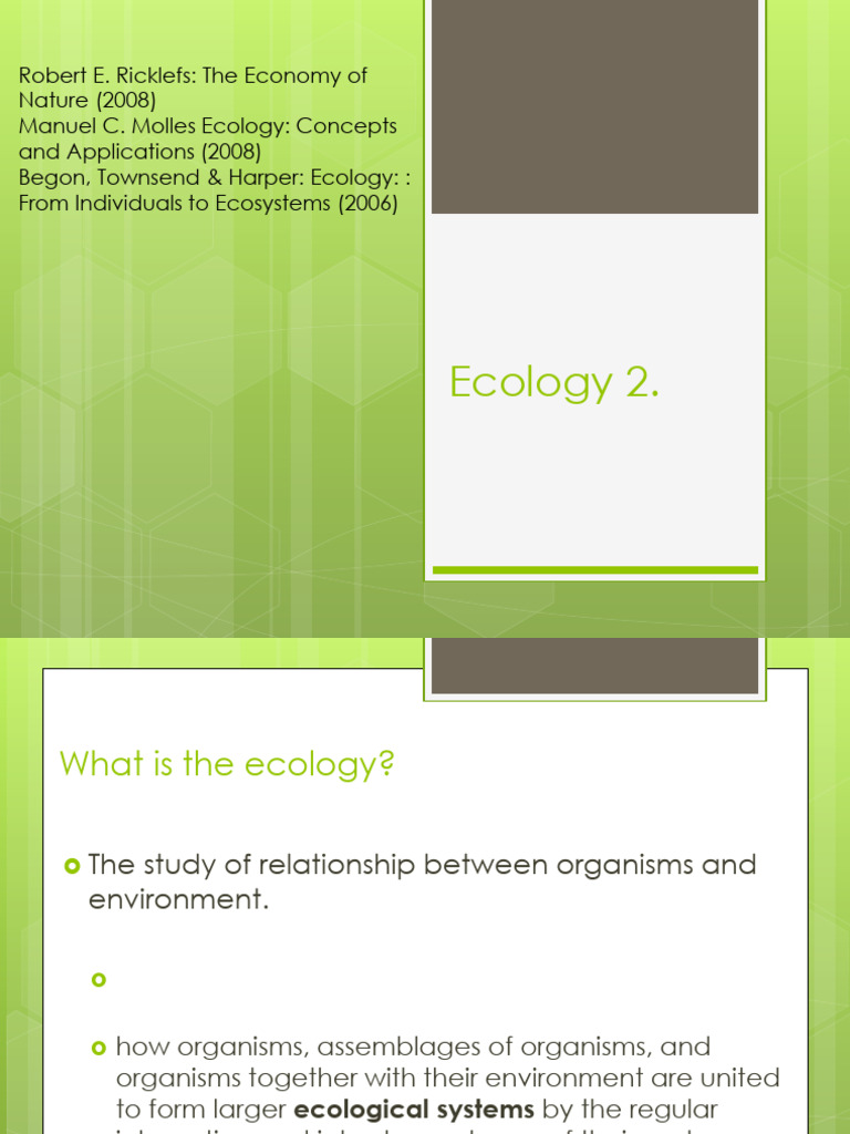 Ecology 2 | PDF