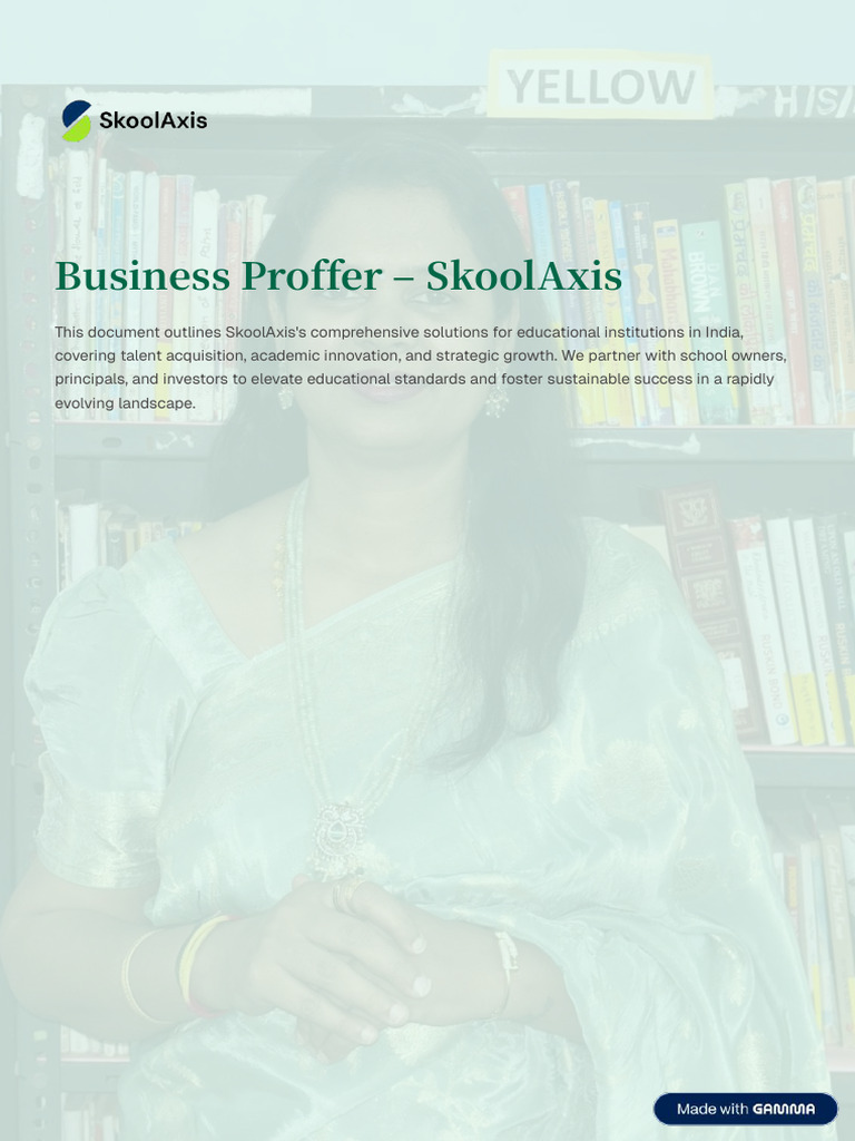 Business Proffer SkoolAxis Compressed | PDF | Vocational Education ...