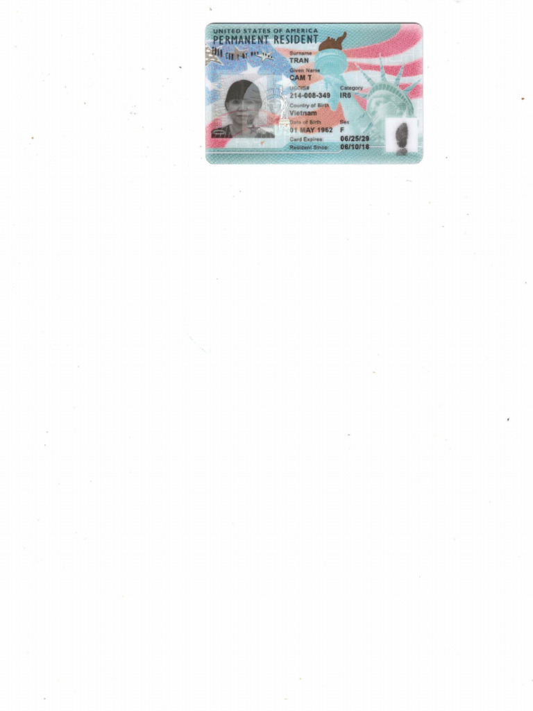 Green Card and Naturalization Certificate - 000276 | PDF
