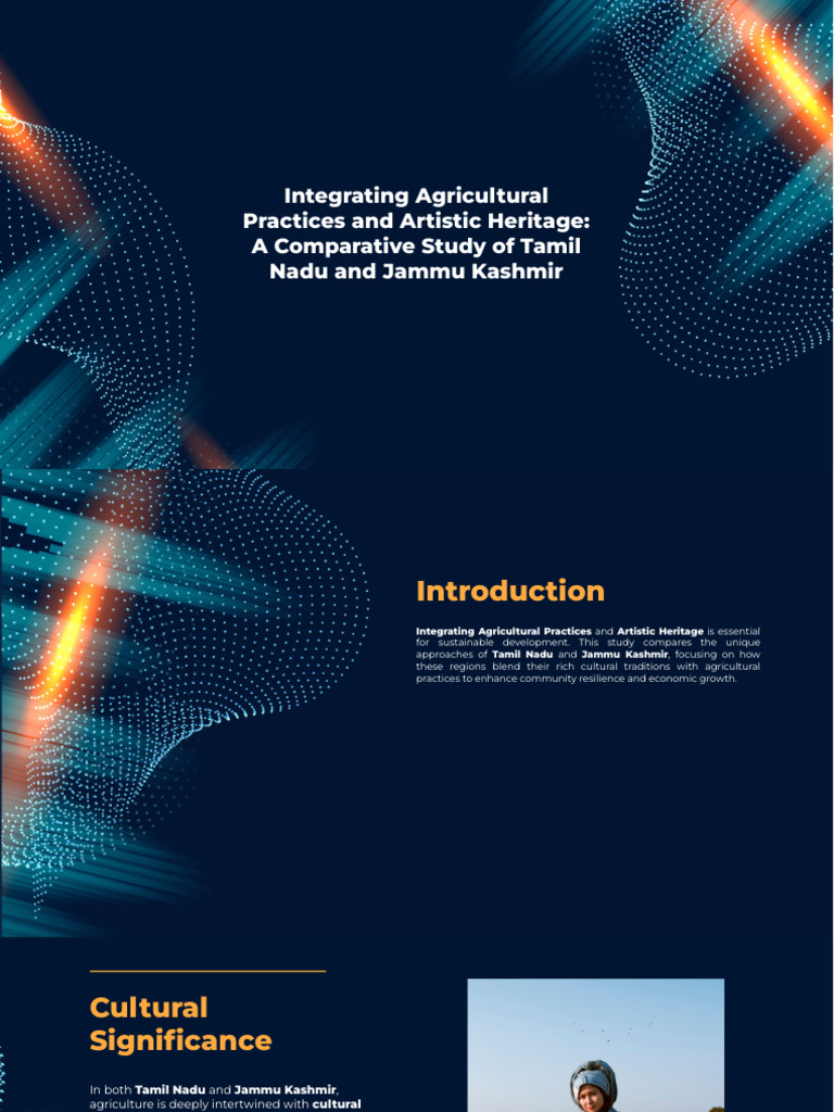 Slidesgo Integrating Agricultural Practices and Artistic Heritage A ...