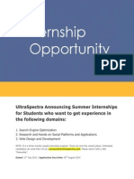 UltraSpectra Internship