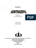 Download REFERAT KONTRASEPSI  by Mega Permata SN101624053 doc pdf